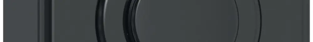 Interruttore/pulsante lum.AP CLASSIC 3/2L nero 