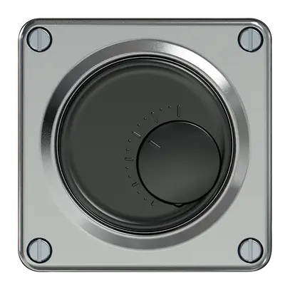 Termostato ELEMENT 230VAC 10A 5…30°C alluminio 