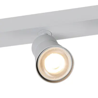 Spot SLV PURI 2.0 Cone CW GU10 3×6W DIM 258×42×138mm grau 