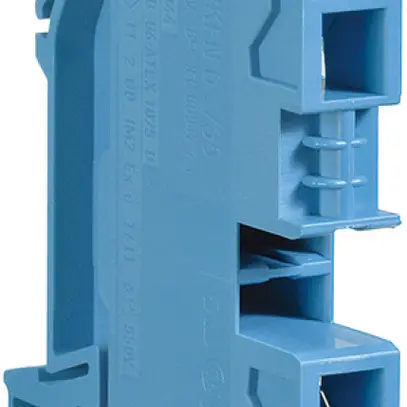 Durchgangs-Reihenklemme Hager 6mm², N, 800V, Steckklemme, seitlich offen 
