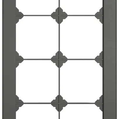 UP-Abdeckrahmen EDIZIO.liv SNAPFIX® 4×2/2×4 156×276mm dgu 