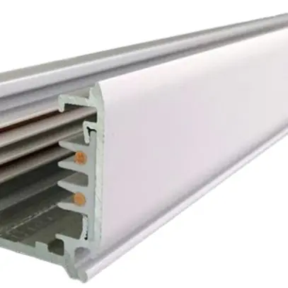 Binario trifase DOTLUX, 2000mm, bianco opaco 
