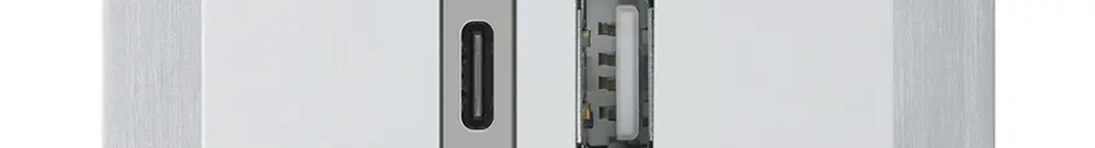 Prise de charge USB ENC kallysto 18W PD 1×type A 1×type C a.plaque d.fixation bc 