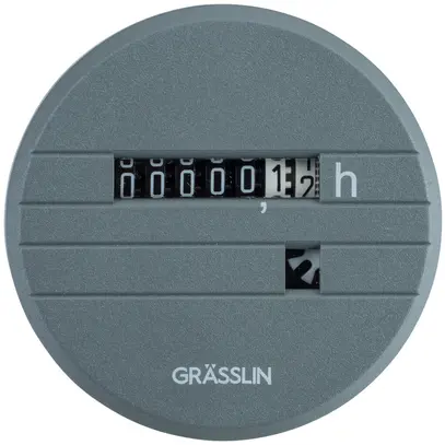 Contatore ore di servizio INS Elbro taxxo 200, 220…240V, 50Hz, grigio 