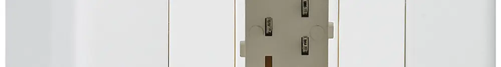 Boîte de raccordement AP basico 1×TT83 blanc 62×62×36mm 