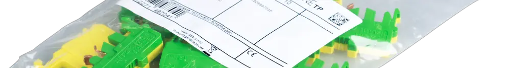 Morsetto d.protezione ABB SMISSLINE TP p.zoccolo supplementare 10mm²verde/giallo 