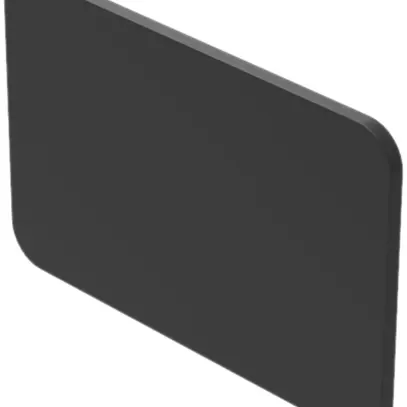 Placchetta indicatr.EAO45, argento 27×17.5mm 