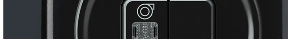 Interruttore a pulsante luminoso AP origin sch 3 + ventilatore LED 88×88×54mm ne 