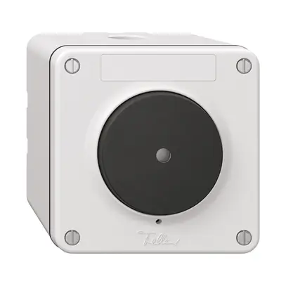 Contatto suoneria luminoso NAP NEVO c.etichetta, 16A, 230 VAC, bianco 