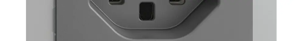 Presa INC EDIZIOdue T23 16A grigio scuro, morsetti a vite 