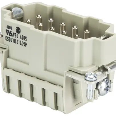 Insert p.fiche Wieland Electric revos BAS STF 10 2,5 50 10 16A 500V 0.5…2.5mm² 