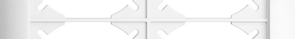 UP-Kopfzeile EDIZIOdue 2×2 weiss 