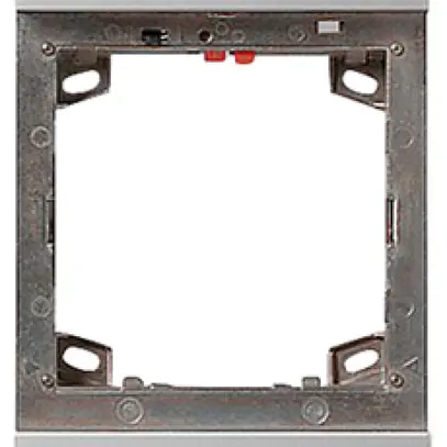 Montagerahmen Siedle, aus Zink-Druckguss, 1 Funktionsmodul, silber 