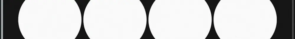 UP-Kopfzeile origin 1×4 horizontal 272×92mm schwarz 