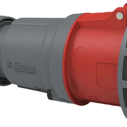 Prise mobile CEE Bals INNOLINQ-Design 4P 125A 400V rouge 6h IP67 borne à vis 