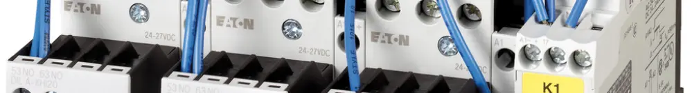 Contacteur étoile-triangle ETN SDAINL 15kW 400VAC 