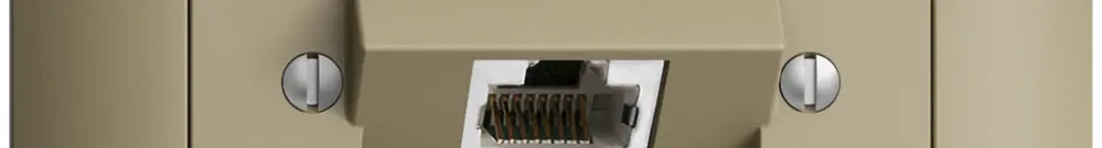 Presa INC 1×RJ45/s 4P ITplus EDIZIOdue sand 
