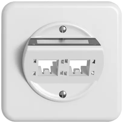 Kit de montage ENC STANDARDdue SNAPFIX® pour freenet cat.6A adaptateur 2× bc 
