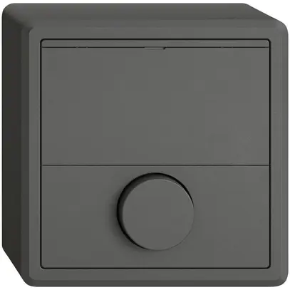 Tasto a pulsante di suoneria AP EDIZIO.liv SNAPFIX® 6A 250V grs 