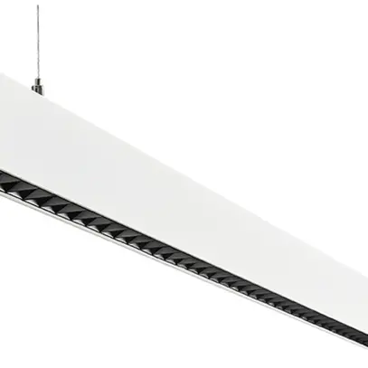 Luminaire suspendu LED SG Inspire 34W 4300lm 4000K DALI dir./indir. 1241mm blanc 