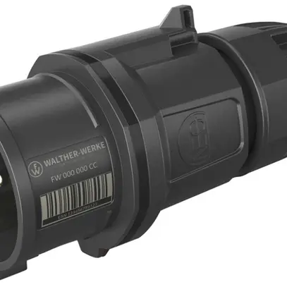 Spina CEE NEO 5P 16A 500V 7h nero IP54 morsetto senza vite 