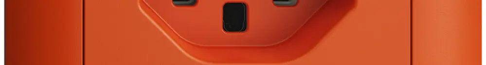 Presa INC EDIZIOdue T23 16A arancione, morsetti a vite 