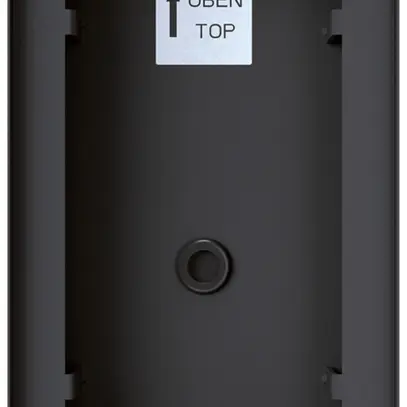 AP-Gehäuse Hager intercom mono 1× 154×259×42.5mm schwarz 