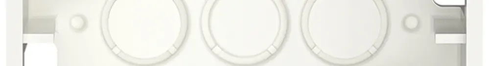 Telaio AP Theben Surface box iON per iON bianco 