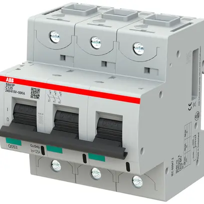 Disgiuntore ABB S803P-C125 3P 400V C-125A 50kA 5UM 