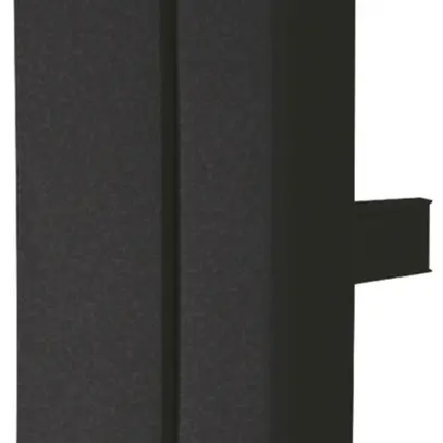 Pezzo finale Hager tehalit.LF regolabile (40/60)×110mm nero IP30 
