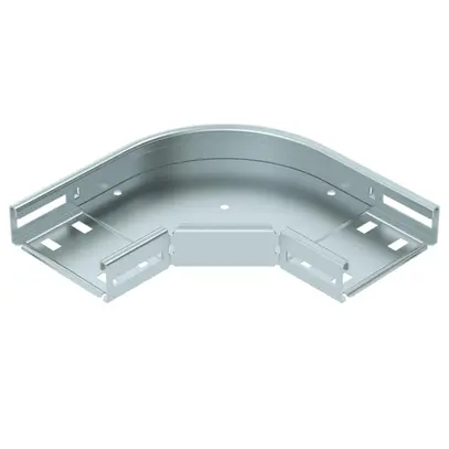 Gomito BET RB 90° 35×100mm acciaio zincato a nastro 