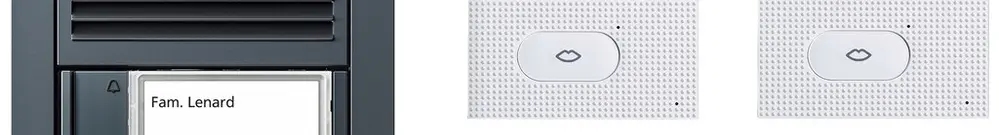 Kit citofono audio Siedle Vario 2 sistema bus bianco 