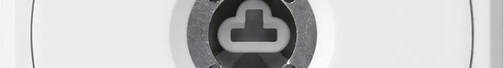 UP-Schlüsselschwenktaster robusto weiss o.Deckel o.Zylinder 1P für Kombination 