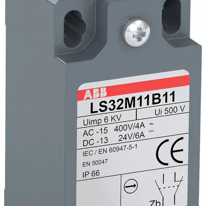 Interruttore di posizione ABB LS3 bullone di pressione acciaio Zamak M16 