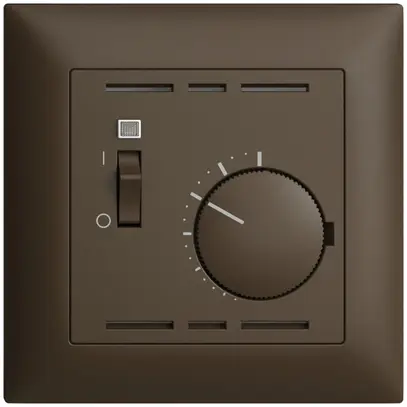 Termostato ambiente INC EDIZIOdue coffee, con interrutore 