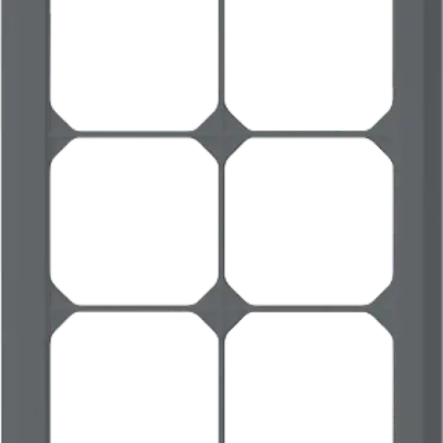 En-tête ENC kallysto.line 3×2 anthracite vertical 