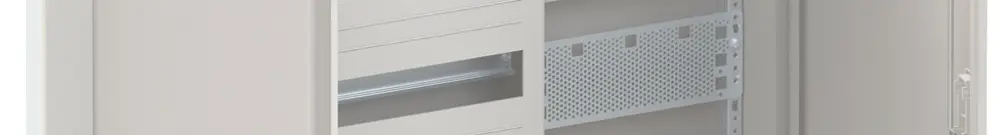 Distributeur ENC ABB ComfortLine 5 rangées 120UM a.porte ventilée 865×864×125mm 