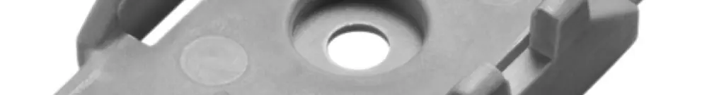 Placca di montaggio Tridonic, per modulo LED LLE24, angle: 0° 