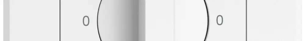 Interruttore rotativo INC EDIZIO.liv SNAPFIX® manopola 2/1L 0-Manuale-0-Auto bi 