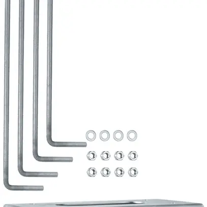 Bodensockel Hager XEVA140 für Standladestationen 344×118mm 