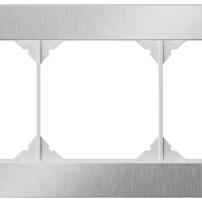 Telaio di copertura INC EDIZIO.liv prestige SNAPFIX® 1×3 94×214mm Cr-sm 
