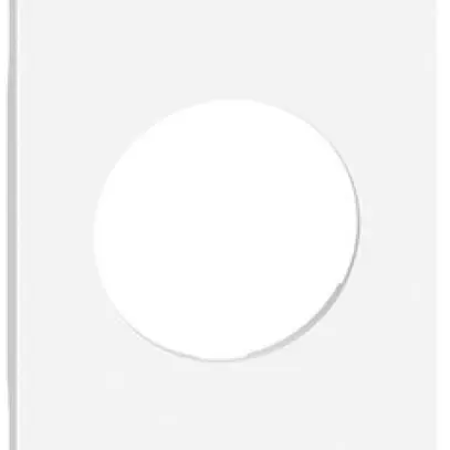 Abdeckung Living Now 3 Module für Schuko-Steckdose weiss 