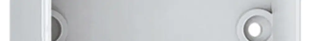 Scatola AP Hager robusto 3×1 276×86mm bianco 