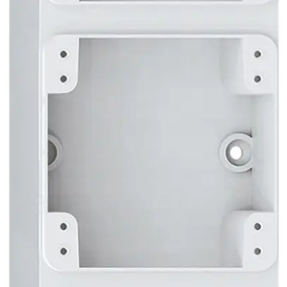 Scatola AP Hager robusto 3×1 276×86mm bianco 
