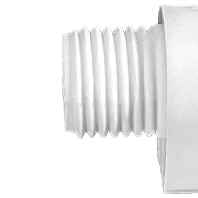 Décharge de traction Elektrogros M10×1 L=8mm avec vis filetée blanc 