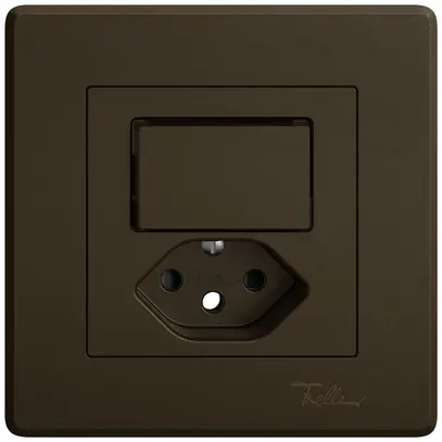 Kit di montaggio INC EDIZIO.liv SNAPFIX® p.combi.T13 c.1 tasto n.ill.shutter ma 