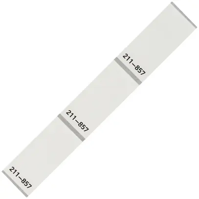 Marcatore di cavo WAGO 44×18mm bianco 500 pezz./bobina, virgine 