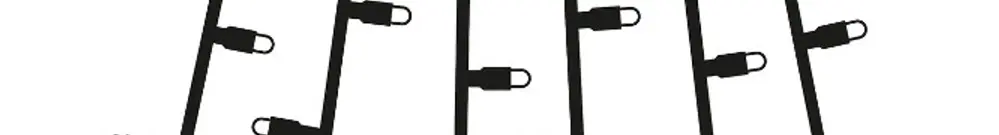 Ghirlanda luminosa albero System 24 Extra nero, 1.8W, 84 LED, 1.8m, bianco caldo 