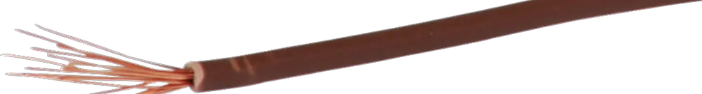Toron T 0,5mm² br Bobine à 200m H05V-K Eca 