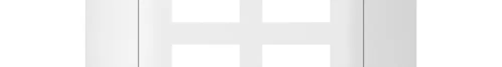 Kit frontal ENC SIDUS B blanc pour Keystone 4× 
